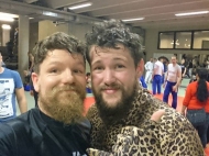 met Nickolas Dalby, UFC Fighter, BJJ Globetrotters Summercamp 2016 Leuven