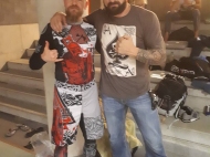met Alan Shebaro, BJJ Globetrotters Summercamp Leuven 2017