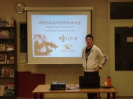 Weerbaarheidstraining 1 Kanaleneiland 24-11-2012